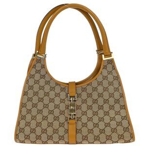 Gucci Beige GG Jackie Handbag